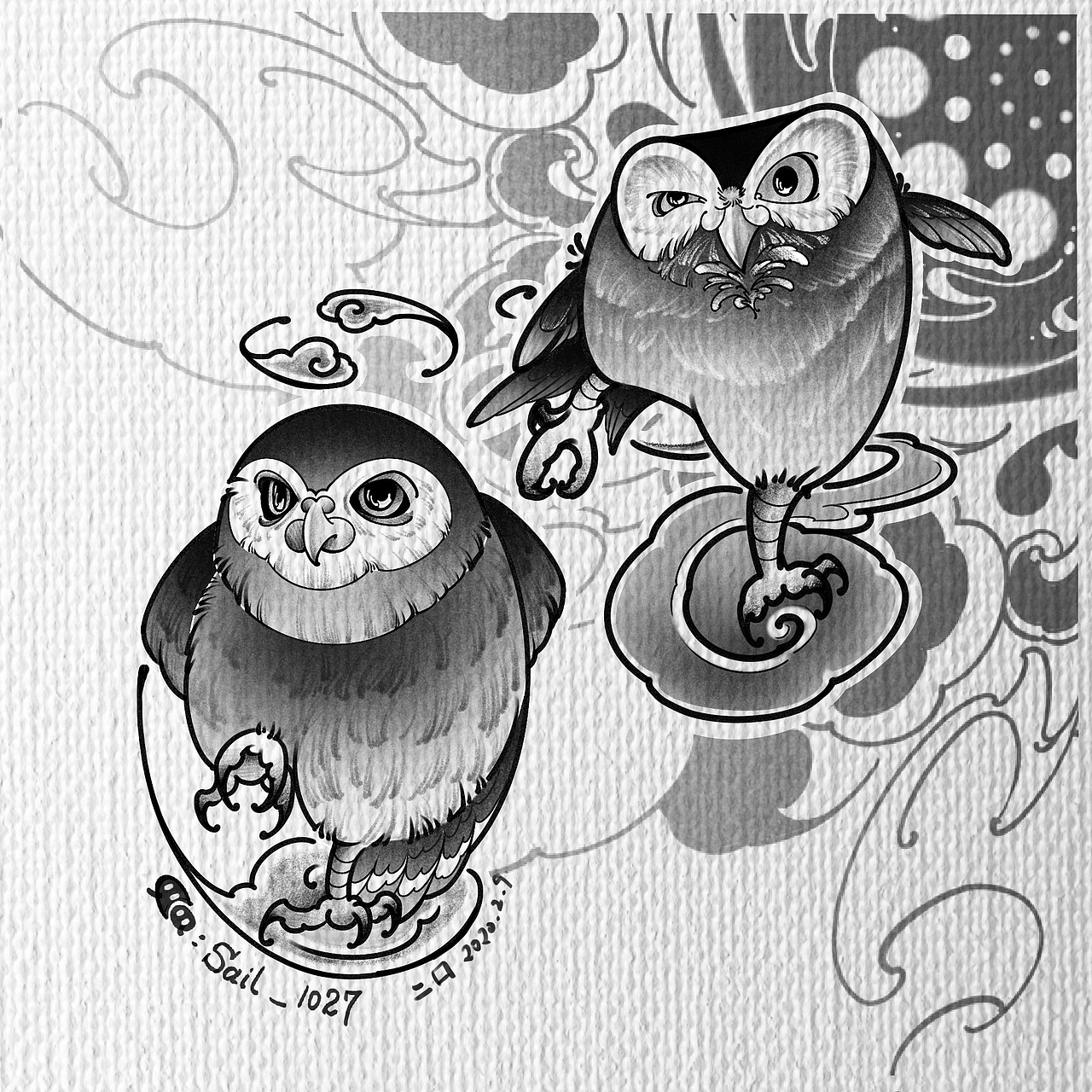 纹身手稿—第三波