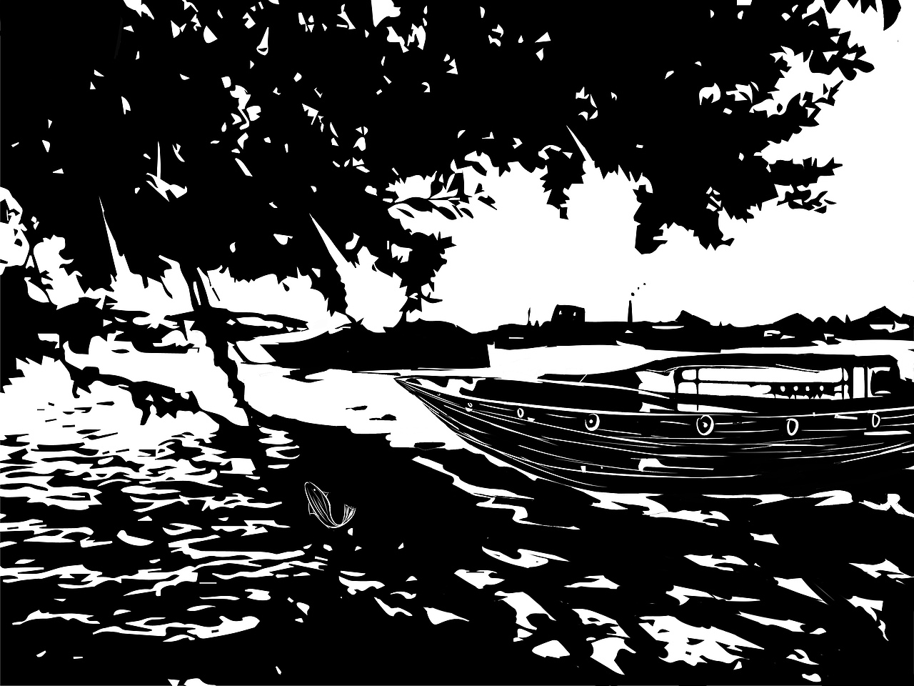 一个安静的下午