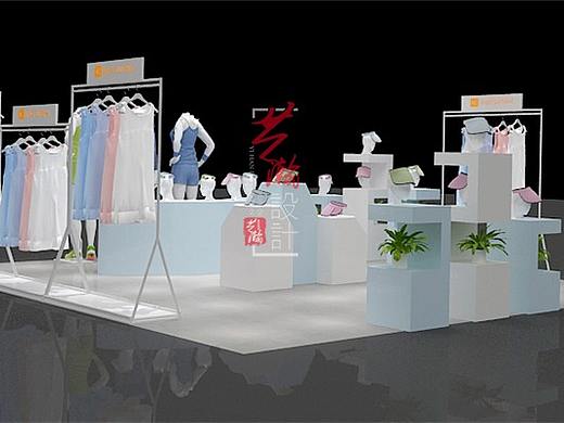 服装店设计室内效果图设计装修效果图设计店铺装修设计