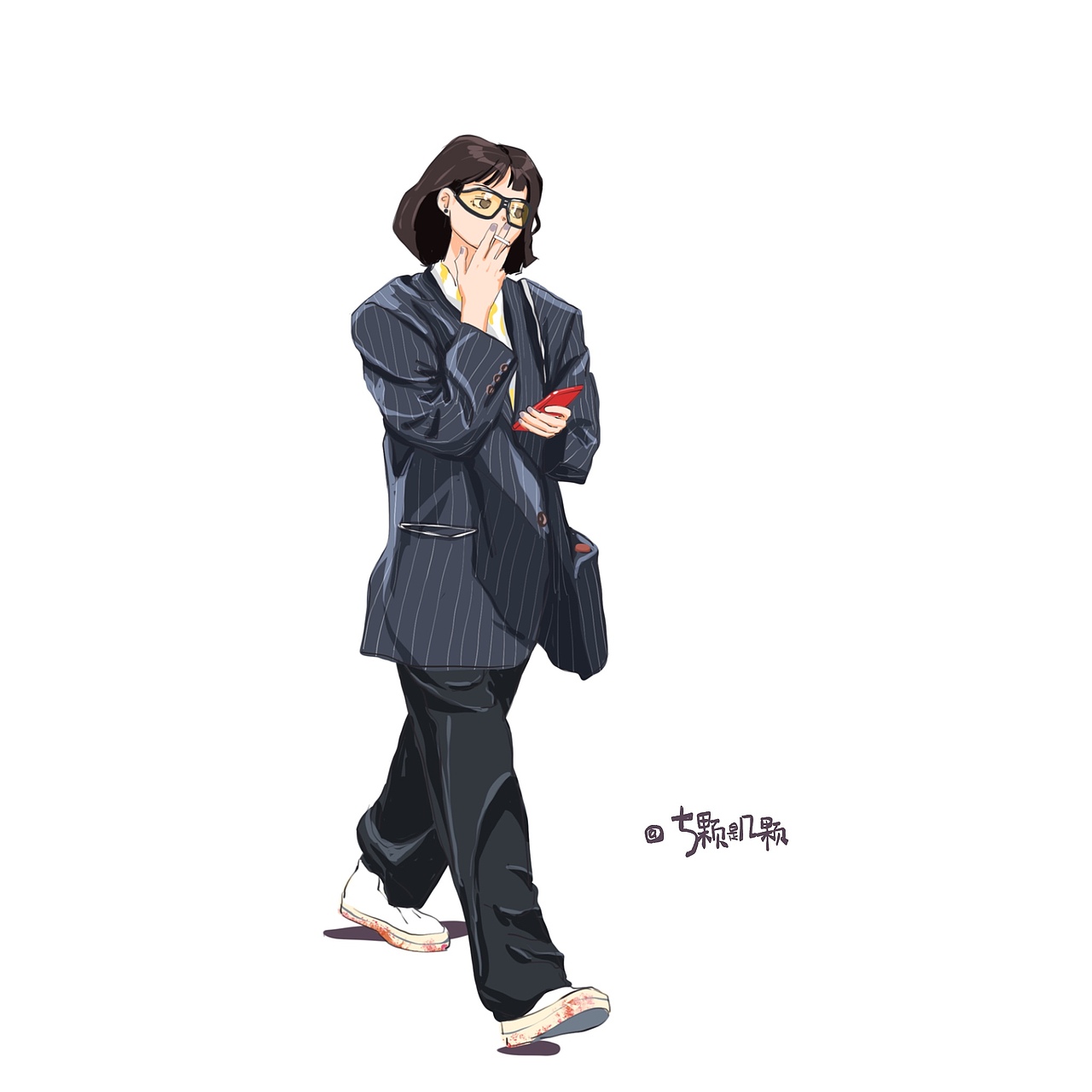 最近画的一些女孩子（图ZMjQyNDM4OTQ4） - 创作习作 - 站酷设计师5颗是几颗原创素材 - 站酷ZCOOL