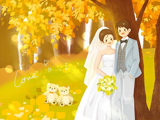 愛在深秋（個(gè)人主頁-ZNjQxNjA4MjQ=） - 藝術(shù)插畫 - 站酷設(shè)計(jì)師兔巴哥snow原創(chuàng)素材 - 站酷ZCOOL