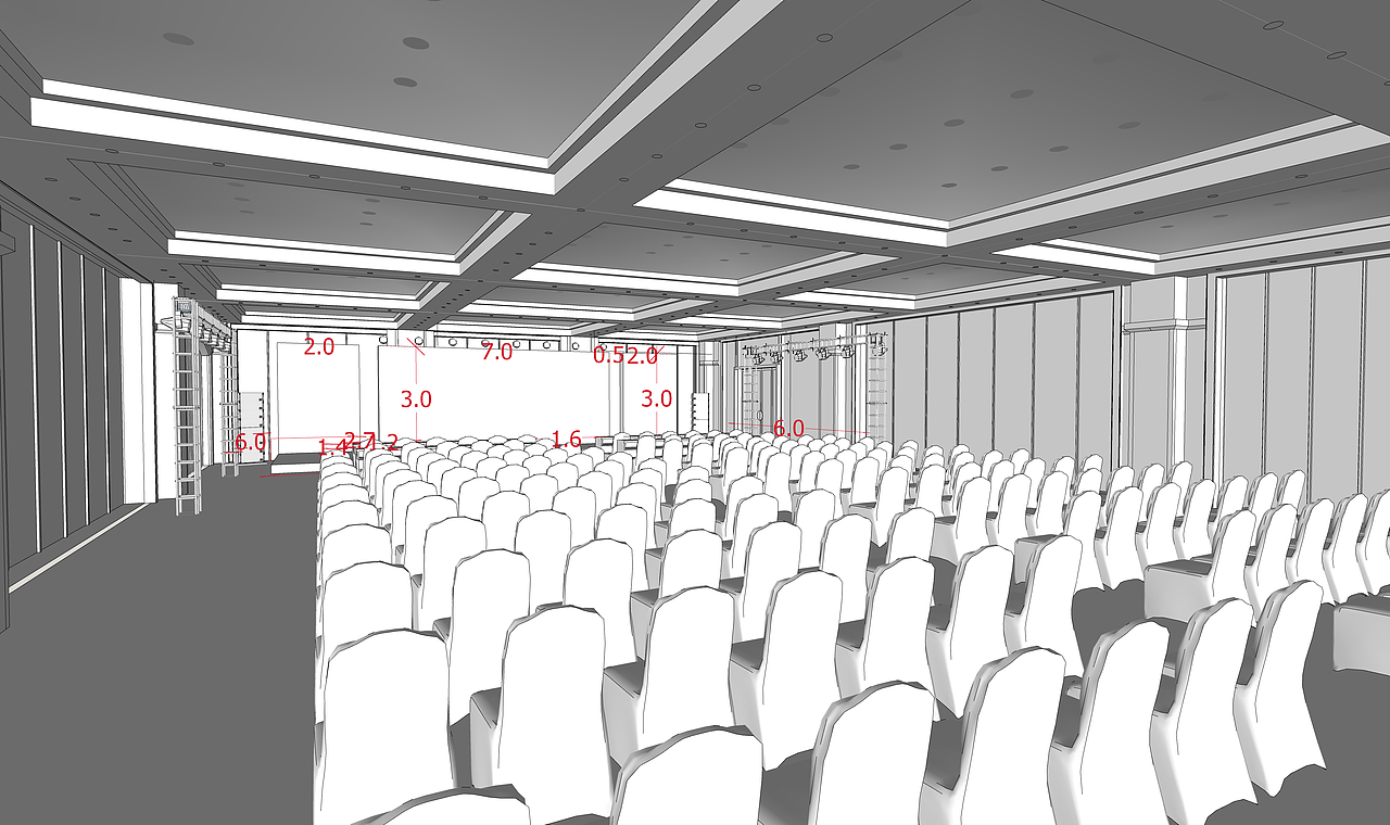 26x15m的一间会议室布置（图ZMzU0ODQ3MzQ0） - 展陈设计 - 站酷设计师ABC1316原创素材 - 站酷ZCOOL