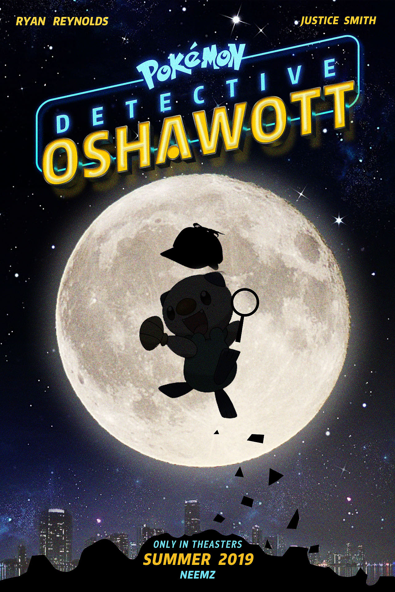 宝可梦海报练习(二次创作)