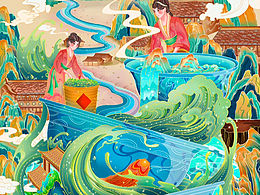 國(guó)風(fēng)插圖