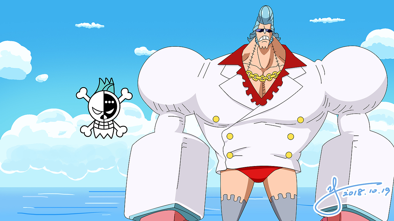 个人绘画作品-童年回忆篇【海贼王】（2018）