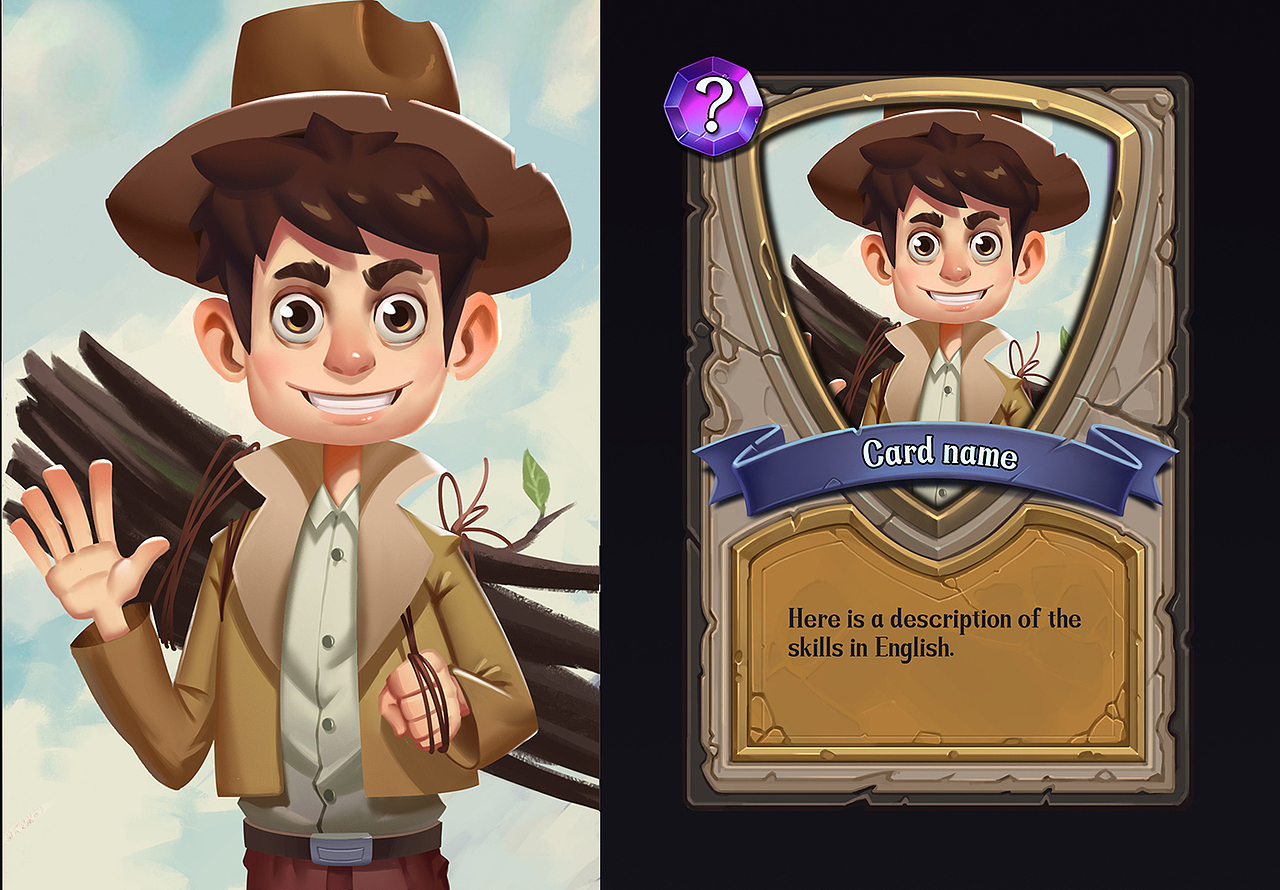 狼人杀卡牌（图ZMTU1ODIyNzQ4） - 游戏原画 - 站酷设计师disneylb原创素材 - 站酷ZCOOL