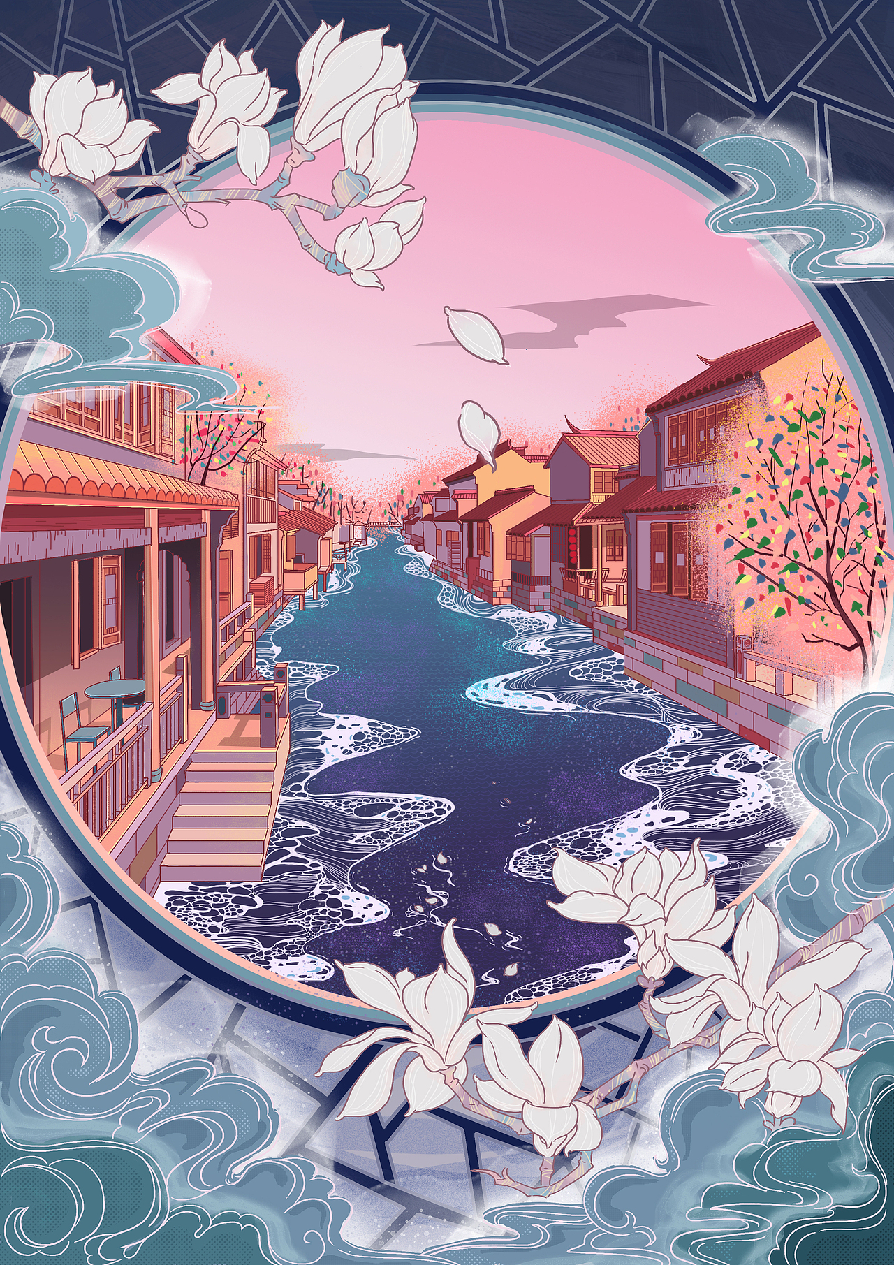 江南好（图ZMTY3MDQwMzYw） - 商业插画 - 站酷设计师文月Ann原创素材 - 站酷ZCOOL