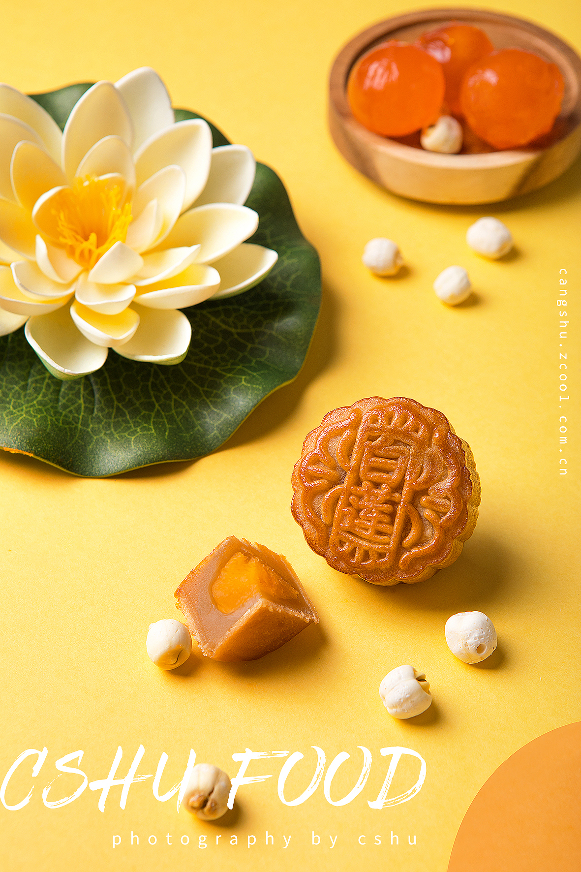 中秋月饼产品美食摄影