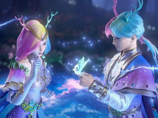 和平精英《九色鹿》（个人主页-ZNTc3MDI2MDQ=） - 人物/生物 - 站酷设计师CG阎明原创素材 - 站酷ZCOOL