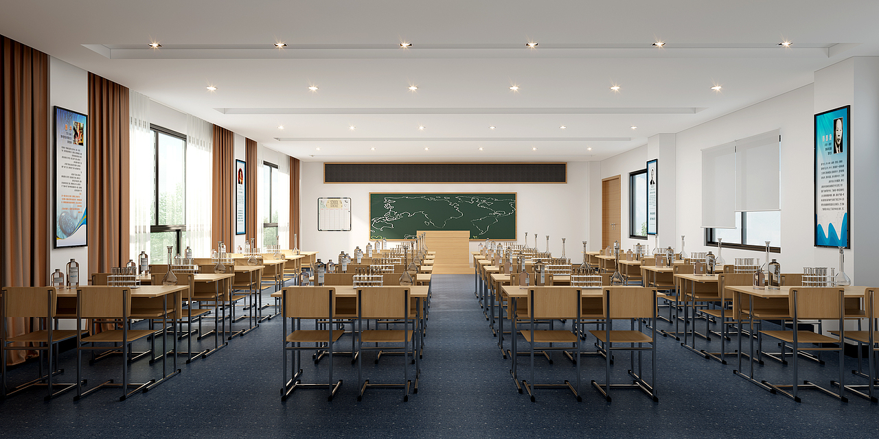 录播室 br>                   这间和之前化学教室很相似