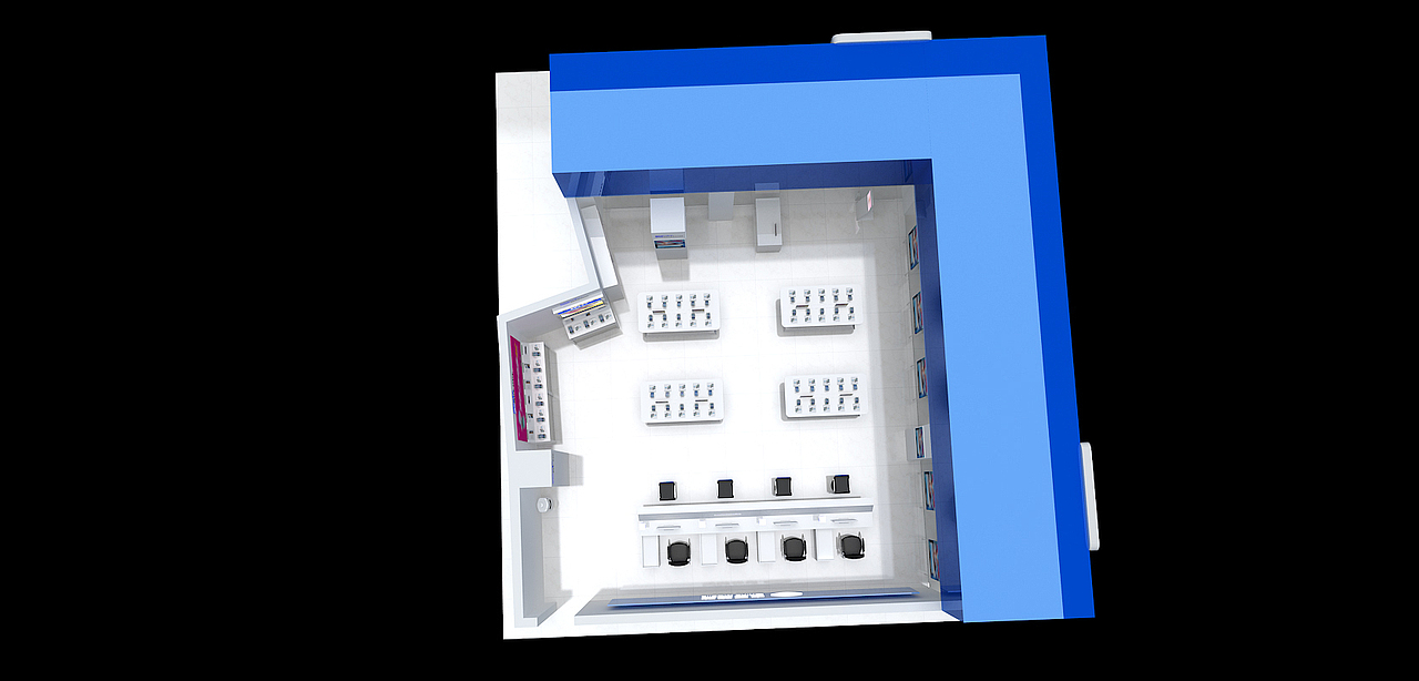 三维-营业厅设计