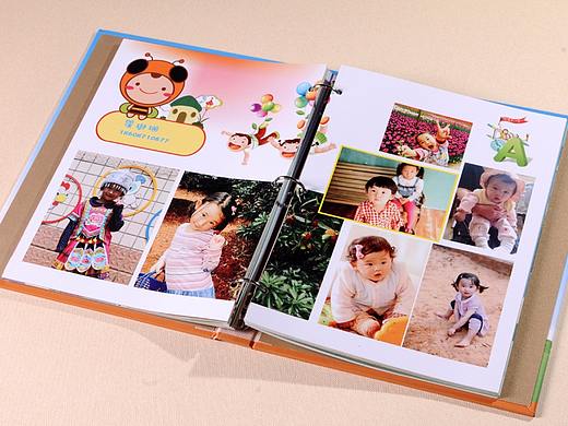 黄山幼儿园纪念册定制|幼儿园成长纪念册-顺时针纪念册