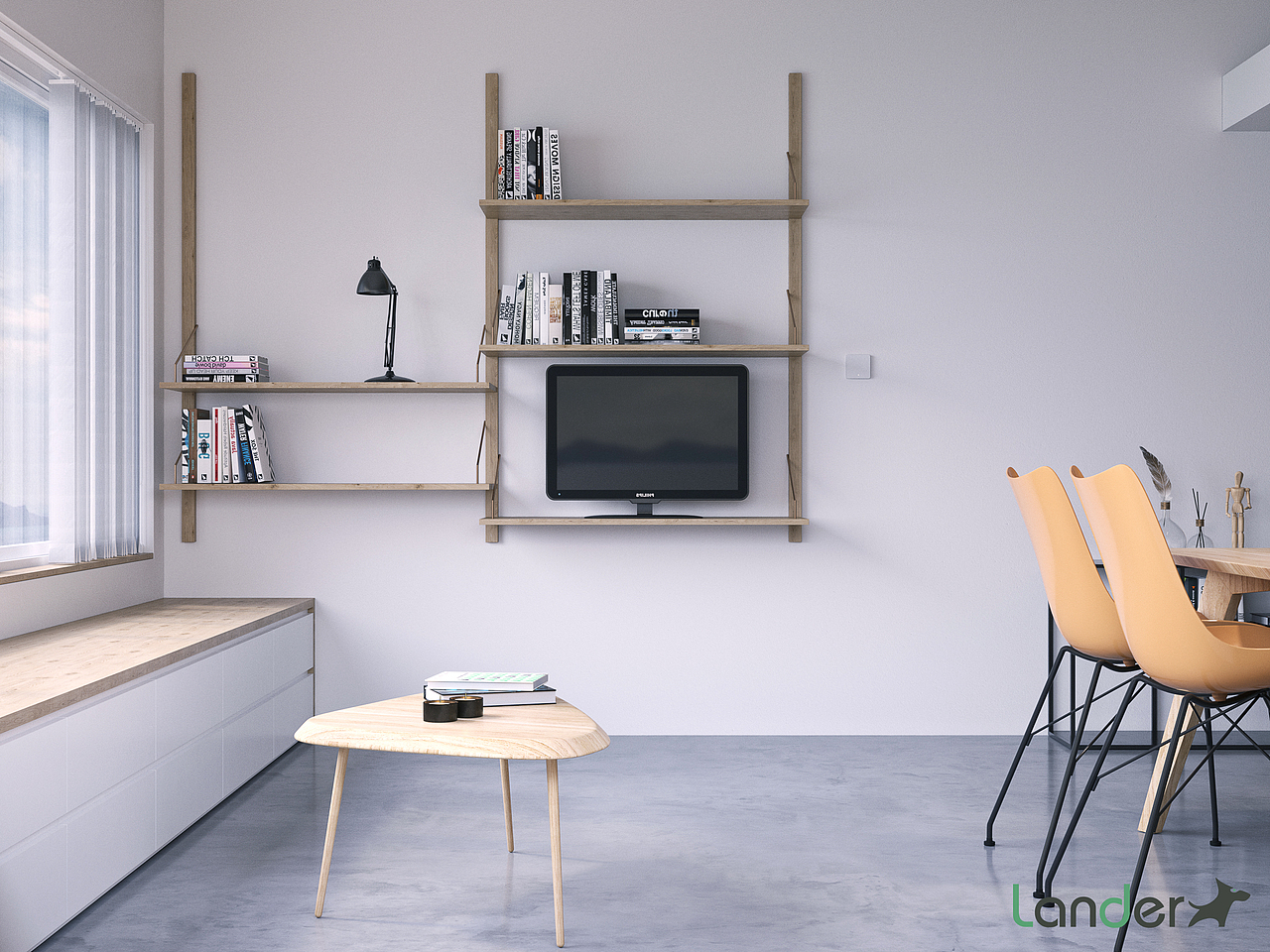 现代简约公寓（图ZMTk5NTU1NDky） - 家装设计 - 站酷设计师lander_design原创素材 - 站酷ZCOOL