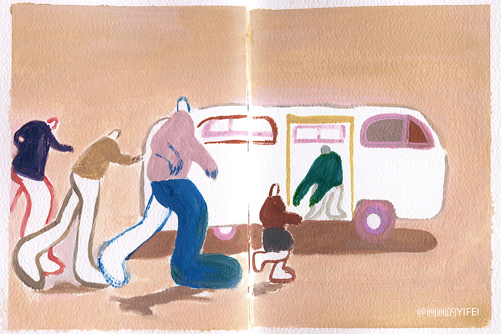 【翻翻乐】半个月画完速写本