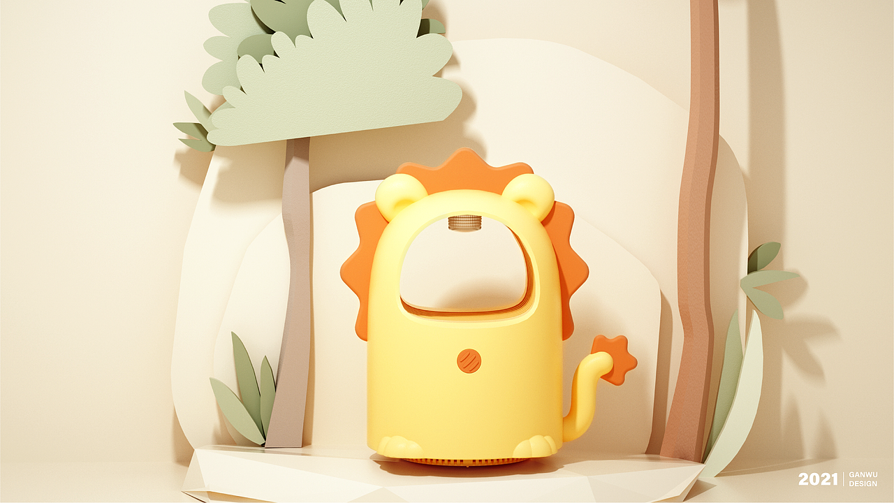 Tiger N' Lion灭蚊灯-产品设计（图ZMjgyNzM1MTA4） - 电子产品 - 站酷设计师感物工业设计原创素材 - 站酷ZCOOL