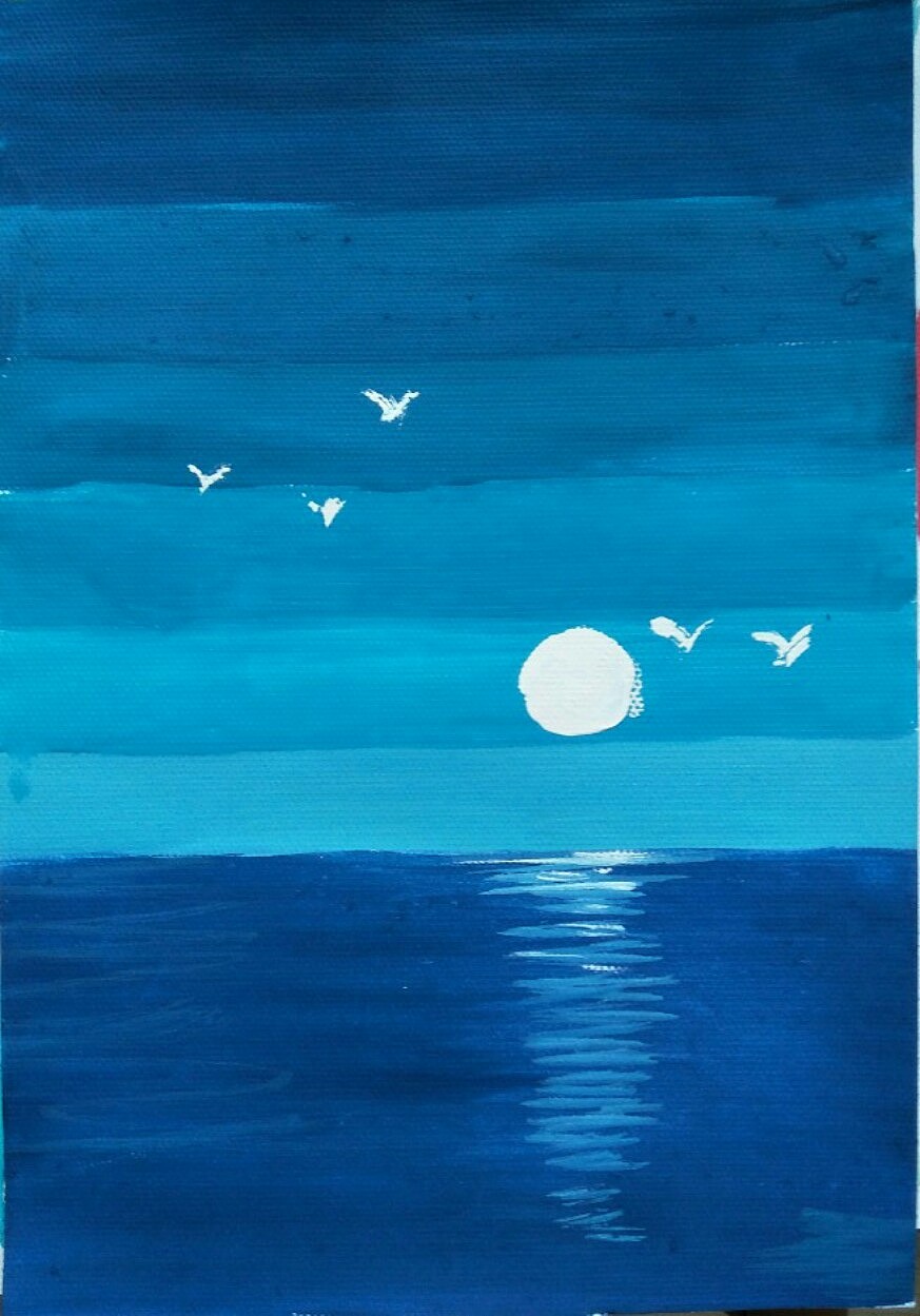 少儿水粉画素材