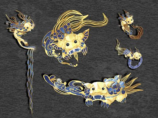 潮州木雕文創(chuàng)首飾設(shè)計(jì)圖（個(gè)人主頁(yè)-ZNDg3MDU4MjQ=） - 生活用品 - 站酷設(shè)計(jì)師冬鵝r原創(chuàng)素材 - 站酷ZCOOL