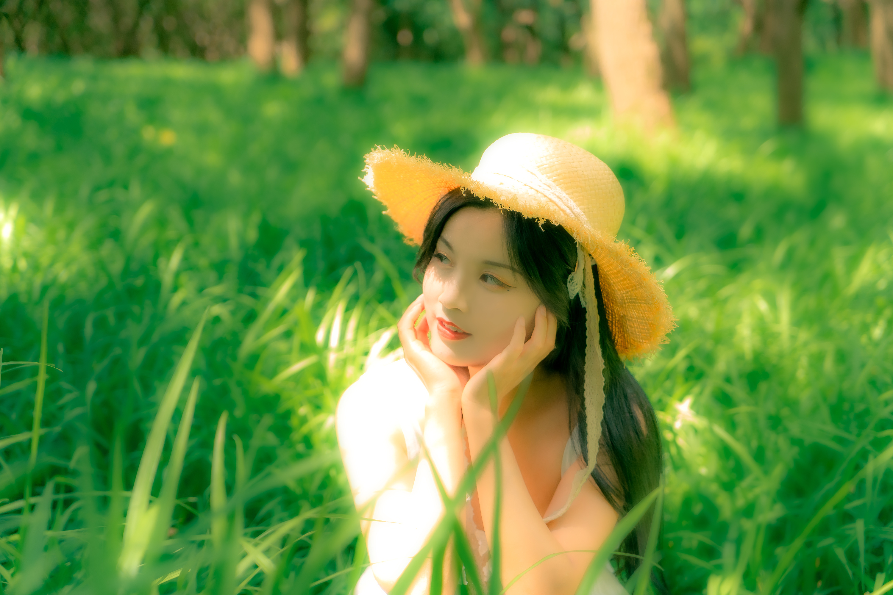 森系柔光梦幻少女