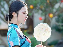旗袍人像 中国风人像摄影  模特：小乔