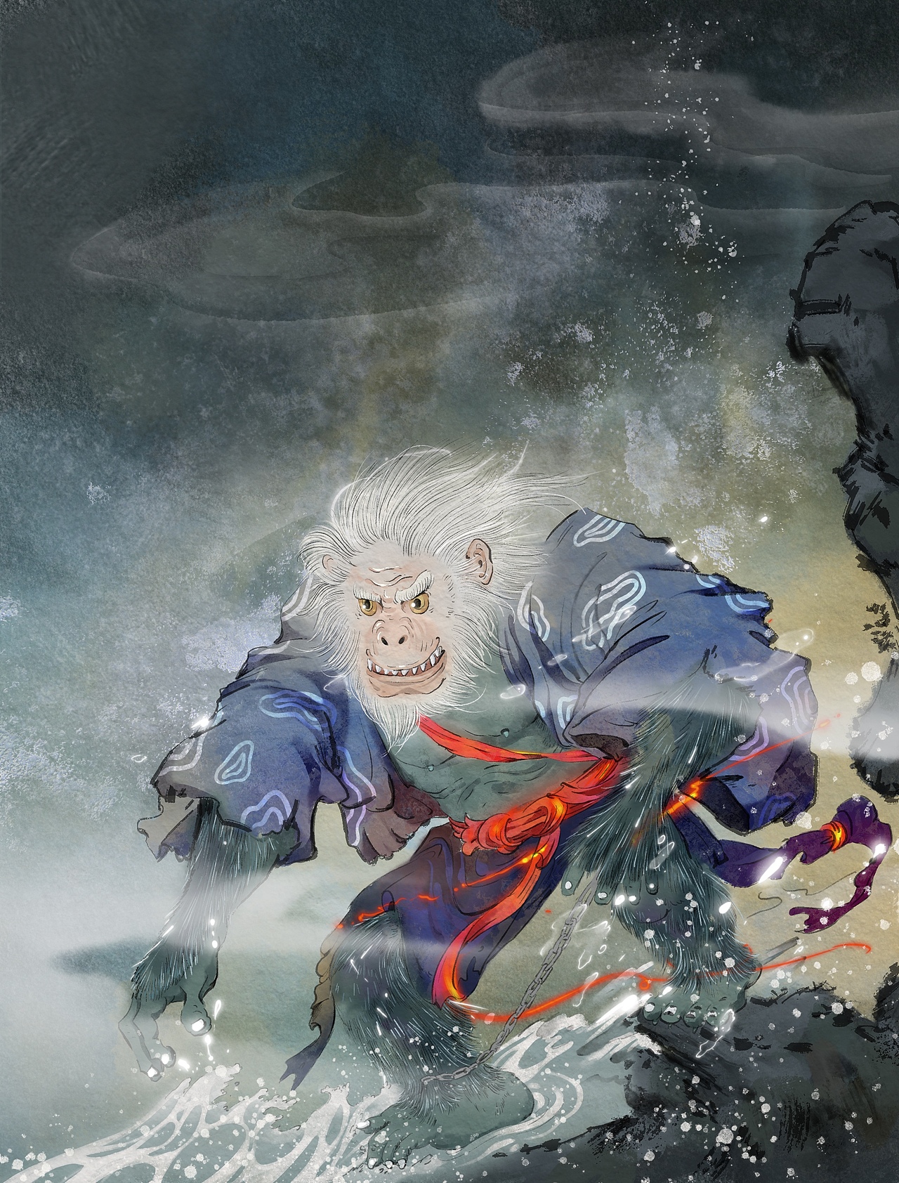 中国妖怪3（图ZMzc2NTk4MTky） - 绘本 - 站酷设计师miao9原创素材 - 站酷ZCOOL