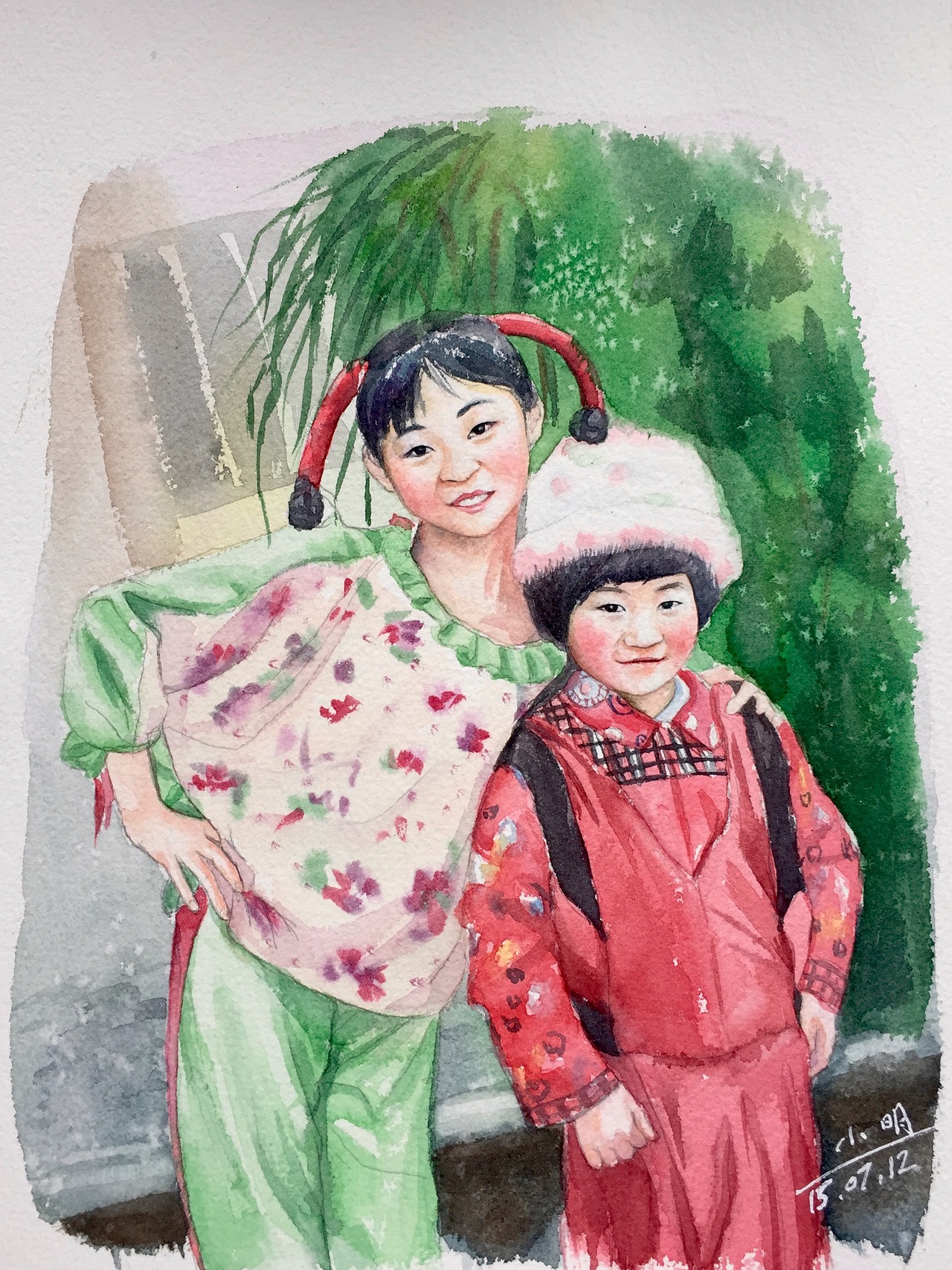 老照片写生（图ZMzA4NDY4ODA=） - 商业插画 - 站酷设计师庞小明原创素材 - 站酷ZCOOL