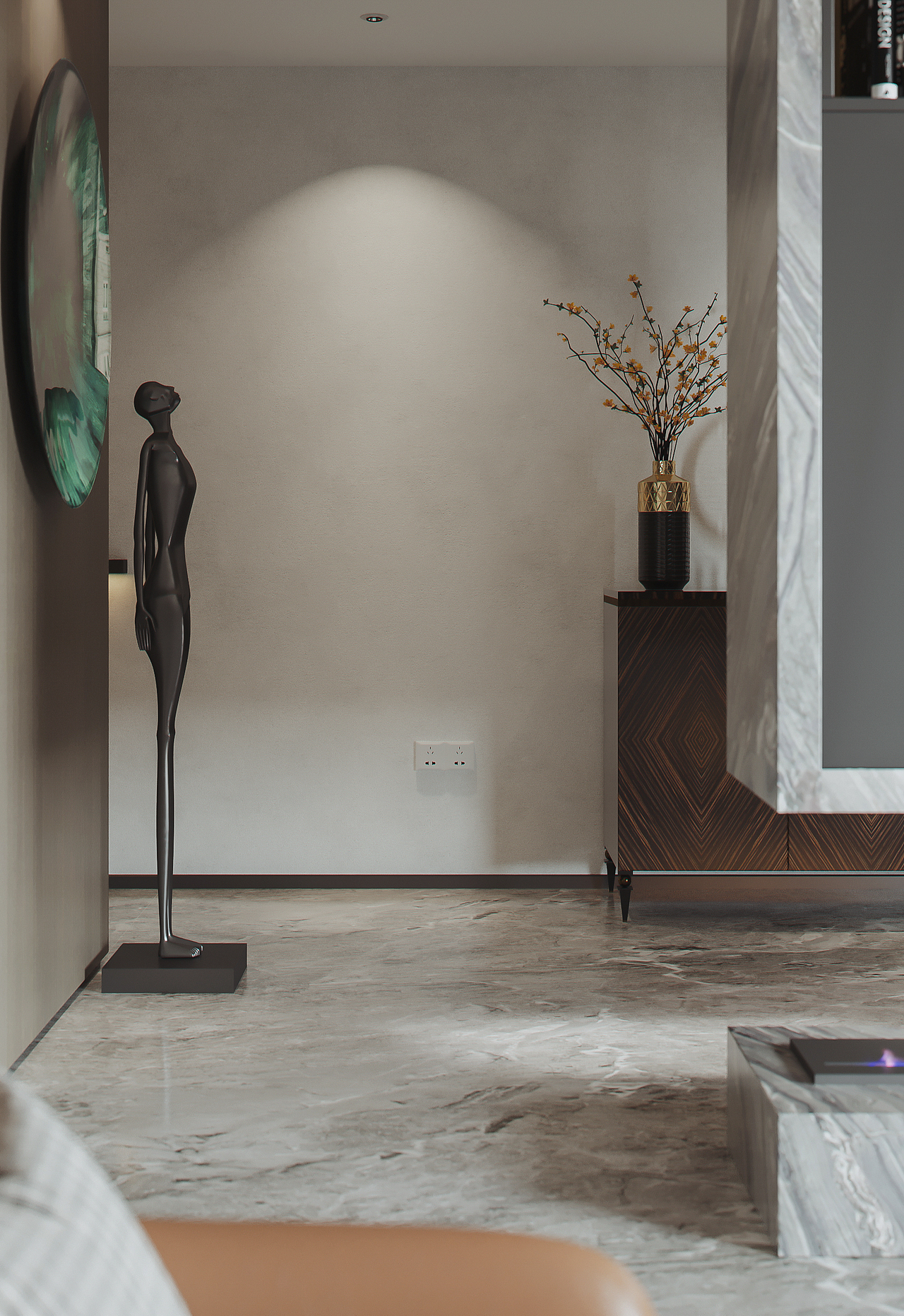 现代风格别墅效果图