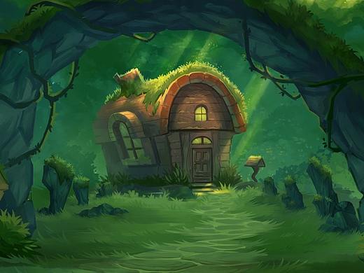 动画场景跟人物