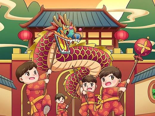 2020鼠年插画
