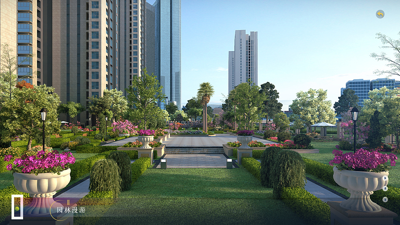 北辰互动楼书交互设计