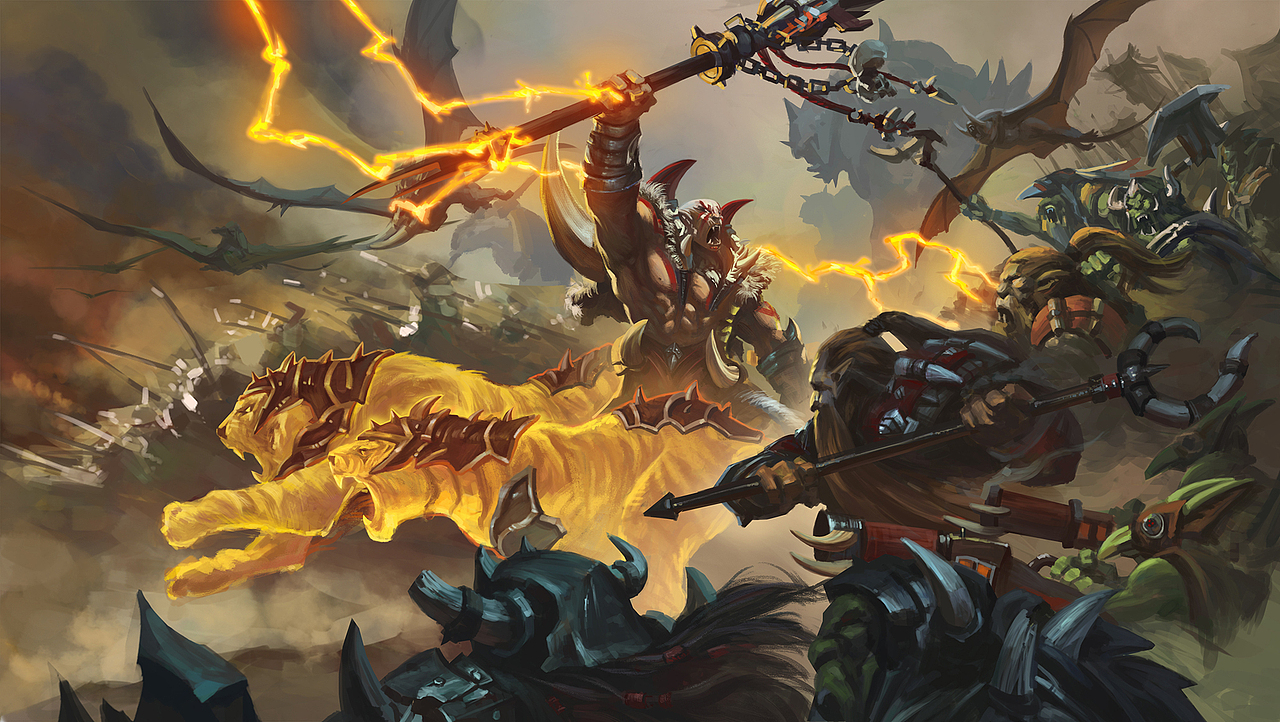 概念设计插画练习临摹3