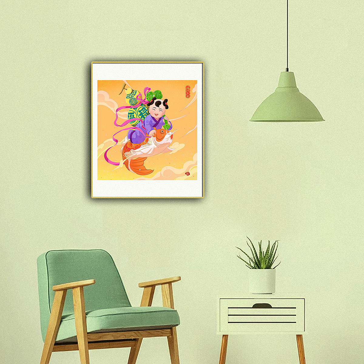 2020的一些年画娃娃习作（图ZMjI5OTg2OTA0） - 商业插画 - 站酷设计师材伙原创素材 - 站酷ZCOOL