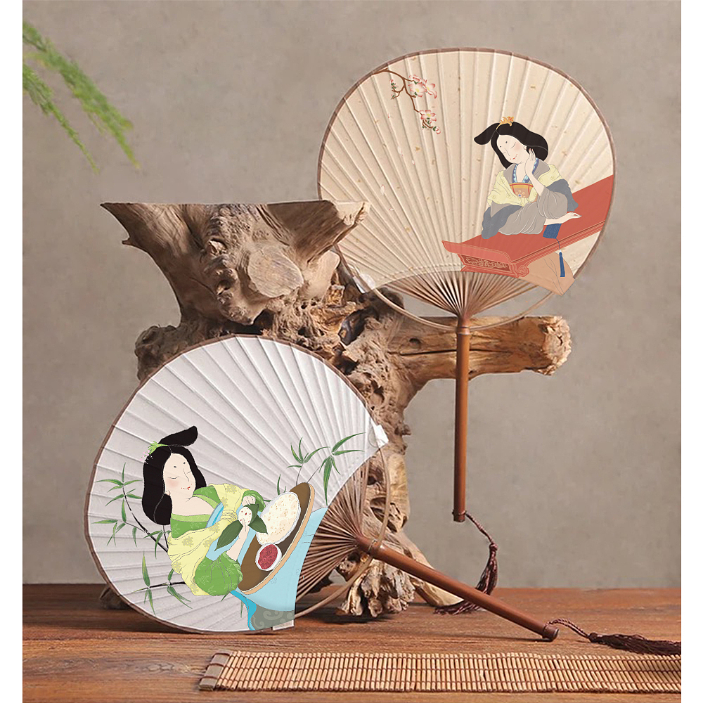 【贵妃IP系列】帆布袋扇子手机壳表情包（图ZMTU1MzU2MjY4） - 其他工业/产品 - 站酷设计师蓝赏原创素材 - 站酷ZCOOL