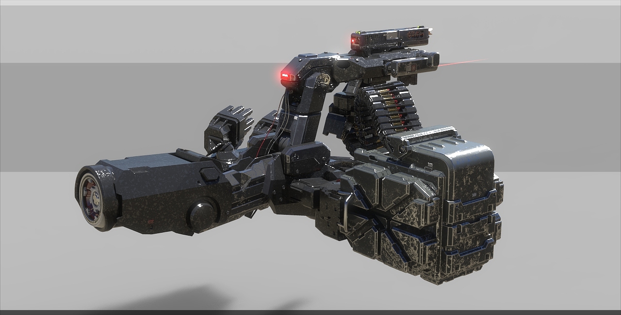 GLOCK-AMGE外骨骼重型枪管自动手枪（图ZMTQ1ODkwNzQ4） - 概念设定 - 站酷设计师azgcz原创素材 - 站酷ZCOOL