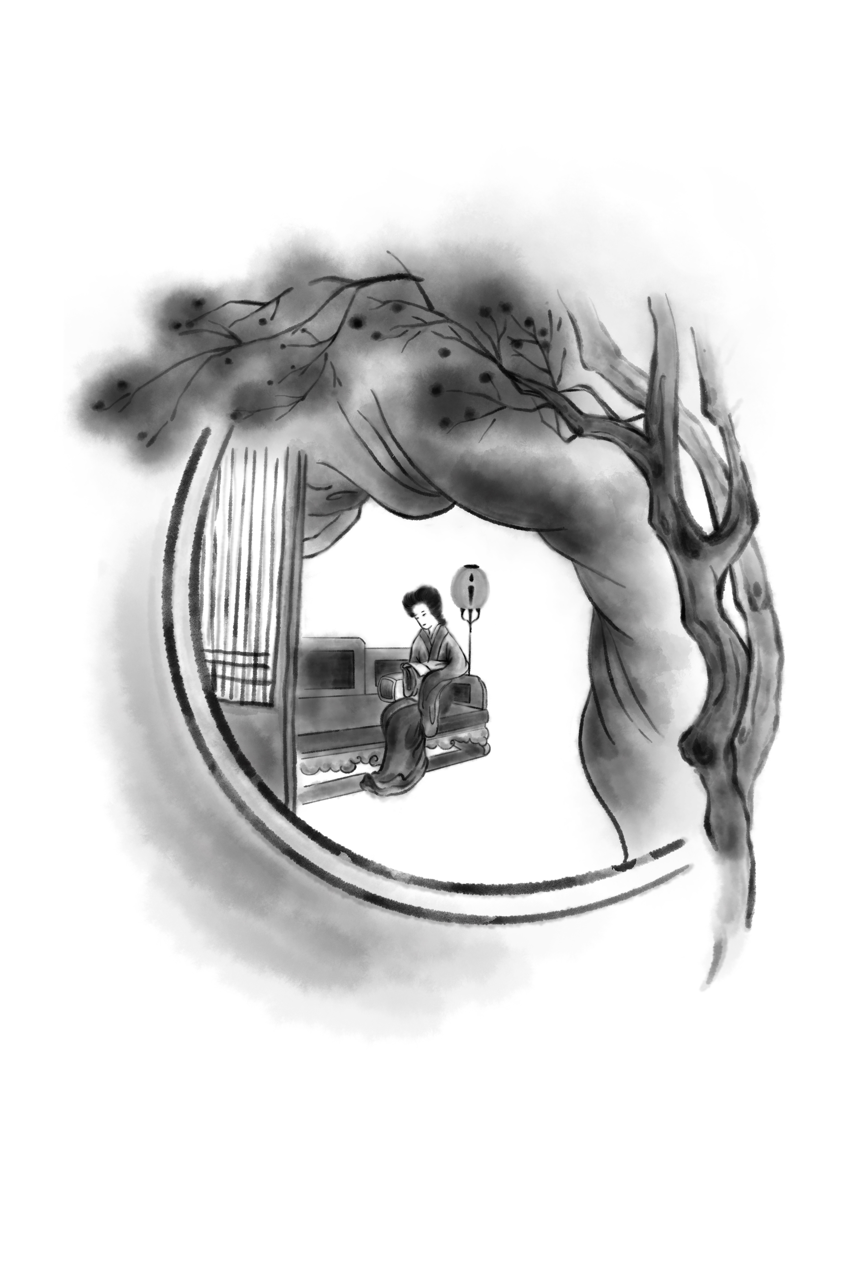 《浮生六记》图书内页插图