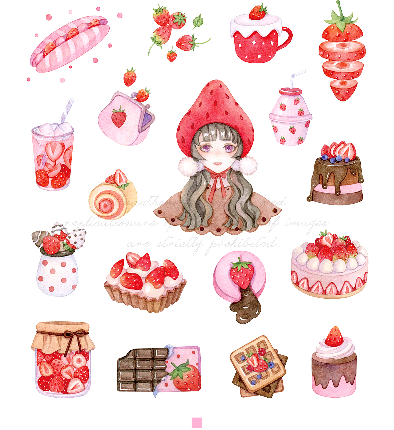 2020年插画总结（图ZMjQxNTQ0MTgw） - 商业插画 - 站酷设计师汀屿TingYu原创素材 - 站酷ZCOOL