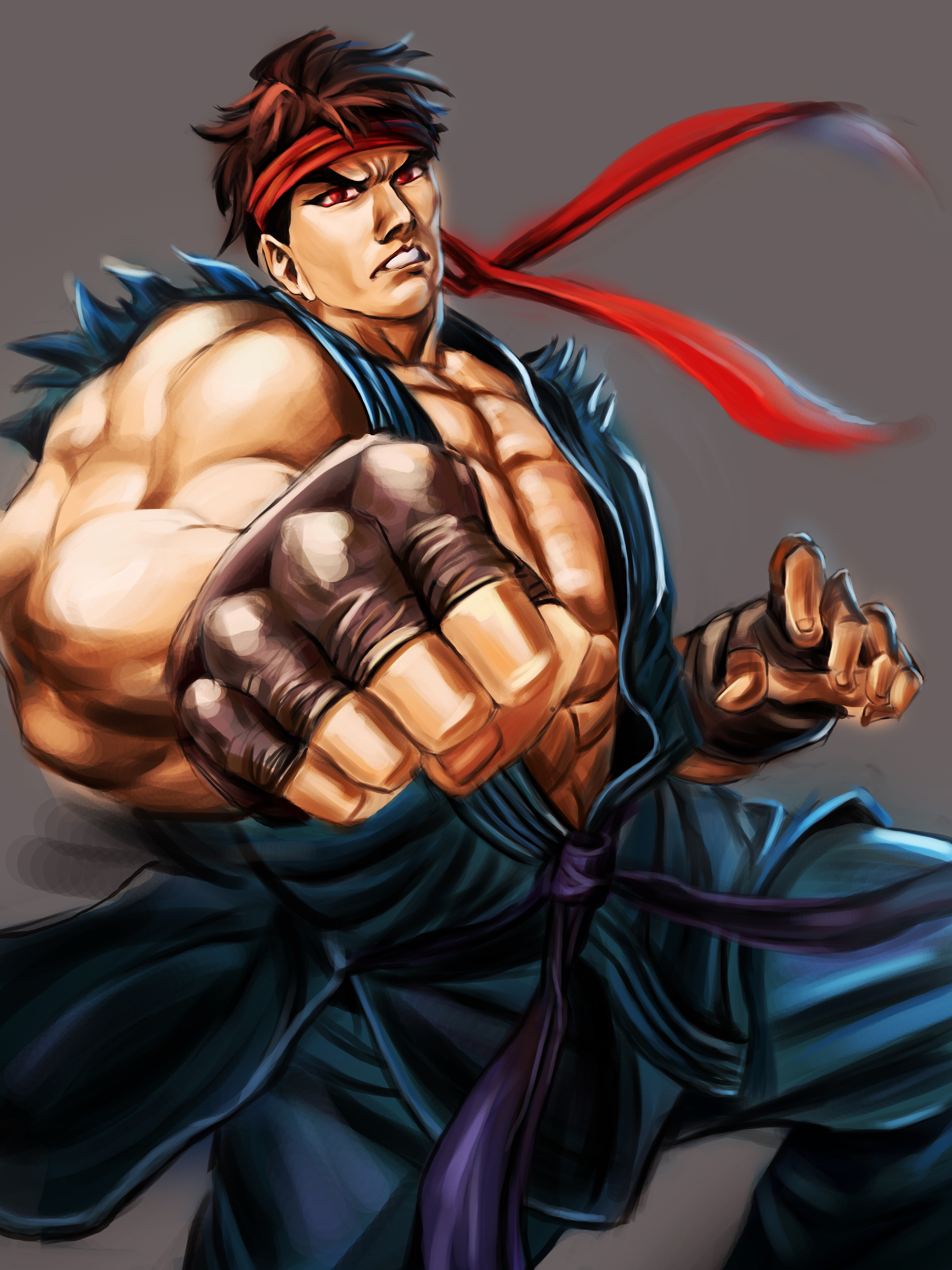 街霸临摹|插画|游戏原画|cynthiana - 原创作品 - 站酷 (zcool)