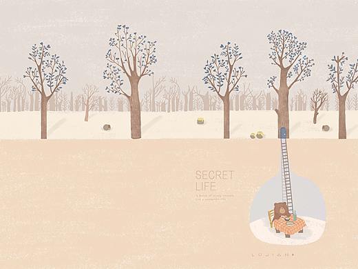 樹洞生活的秘密（個人主頁-ZMzA1MjExNjQ=） - 商業(yè)插畫 - 站酷設計師米巫Mi_wu原創(chuàng)素材 - 站酷ZCOOL