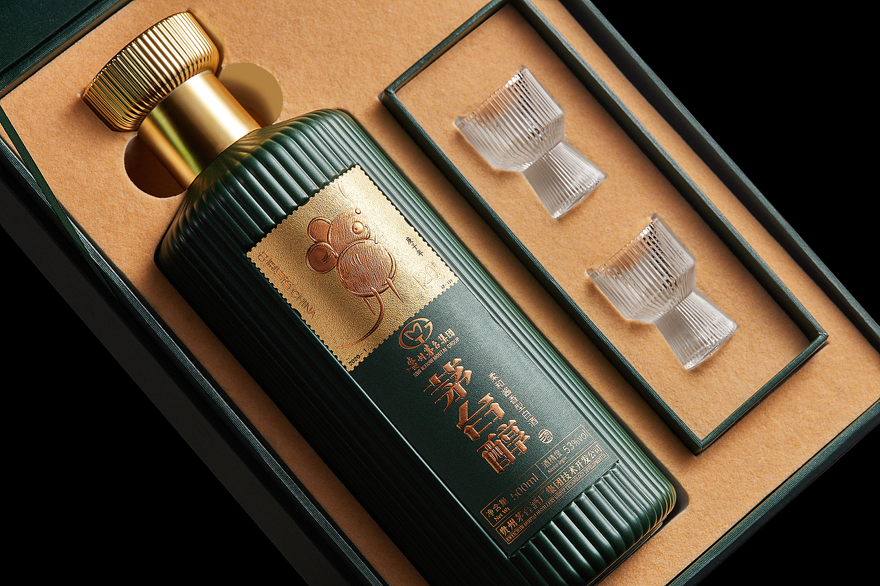 茅台醇邮票文化酒—邮政绿