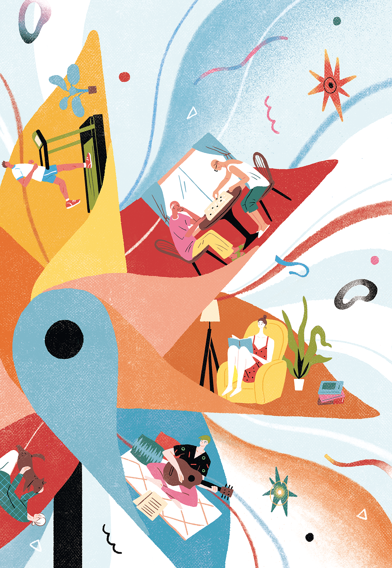 “每一类资产都有自由的周期,时而在低点,时而又转到高点。”