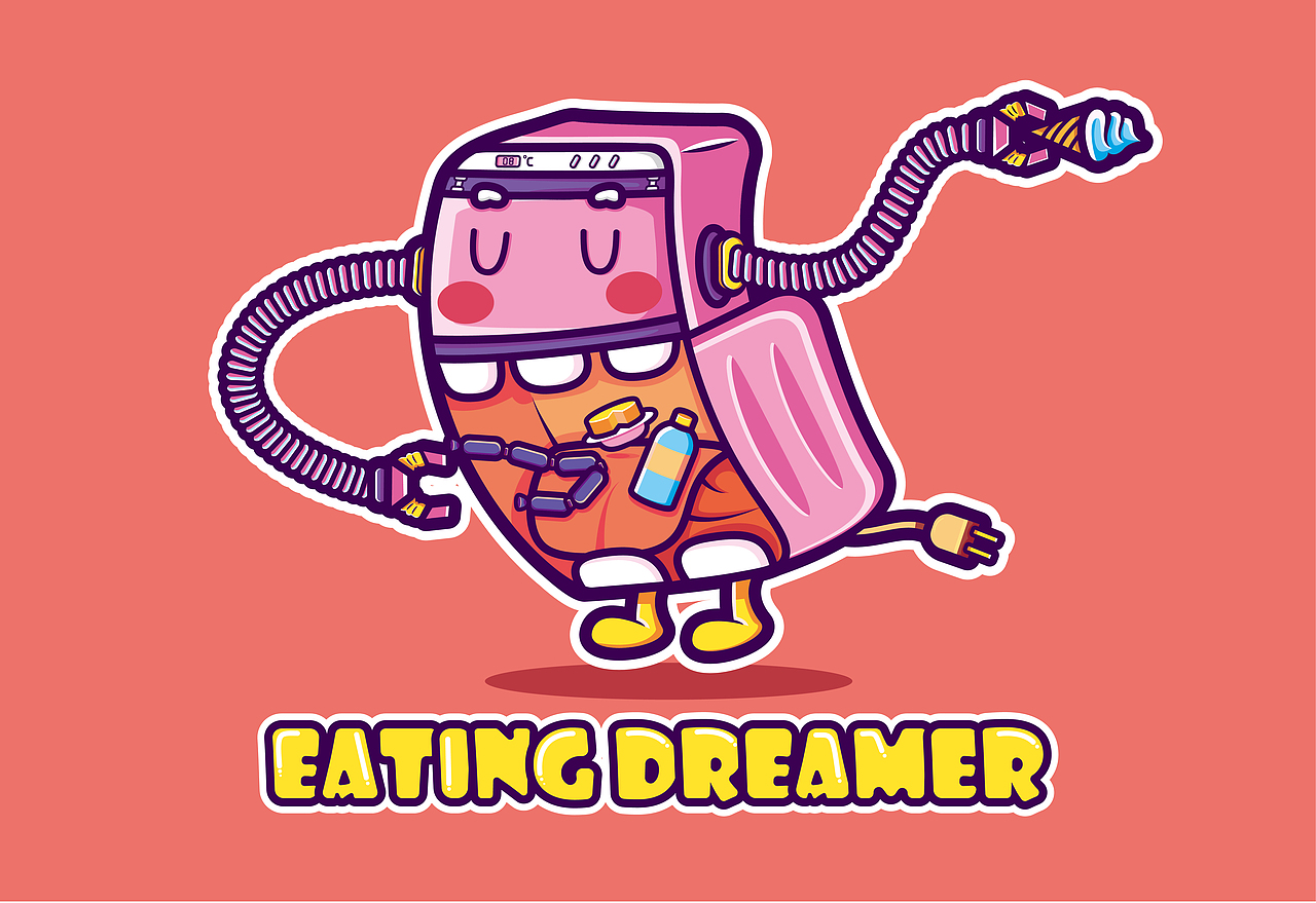 卡通IP整理——吃货冰箱系列首次亮相～～（图ZMTU5NDQyODI0） - IP形象 - 站酷设计师荒语原创素材 - 站酷ZCOOL