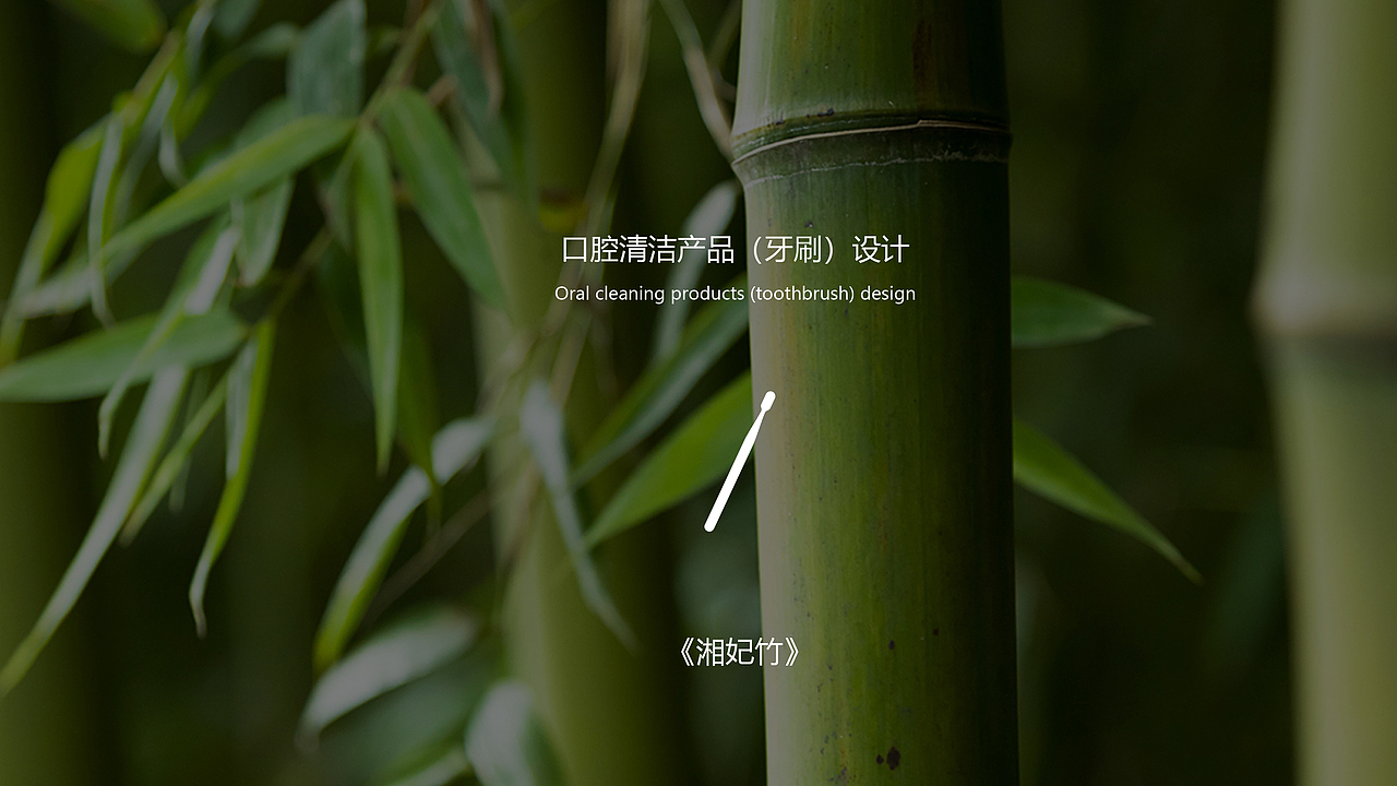 湘妃竹系列牙刷设计