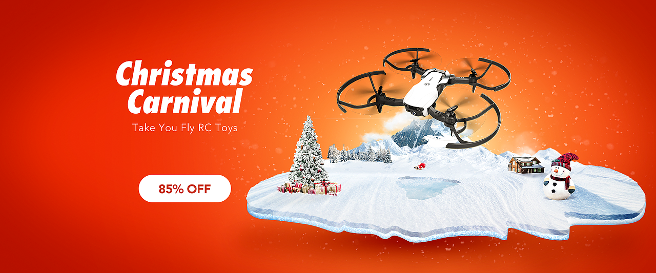 跨境电商 | 航模&合成海报