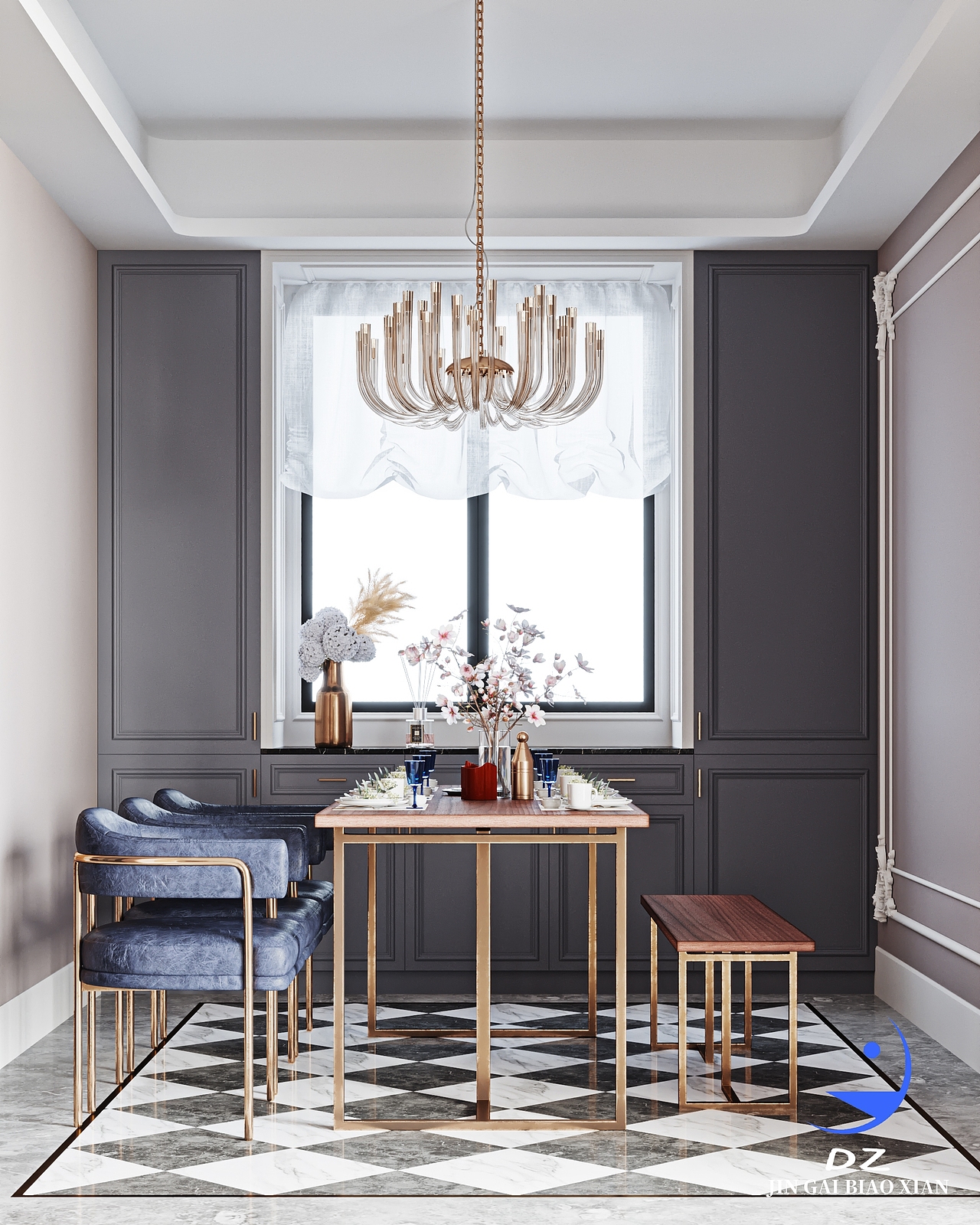 客餐厅效果图表现合集