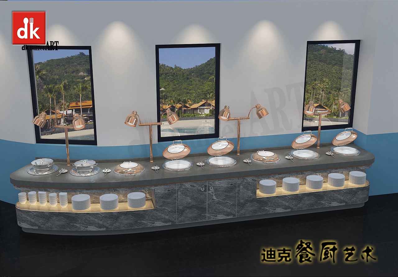 宜兴云邑托尼洛·兰博基尼水疗度假酒店 自助餐台（图ZMjYwNzgwNDc2） - 其他工业/产品 - 站酷设计师迪克自助餐台定制原创素材 - 站酷ZCOOL