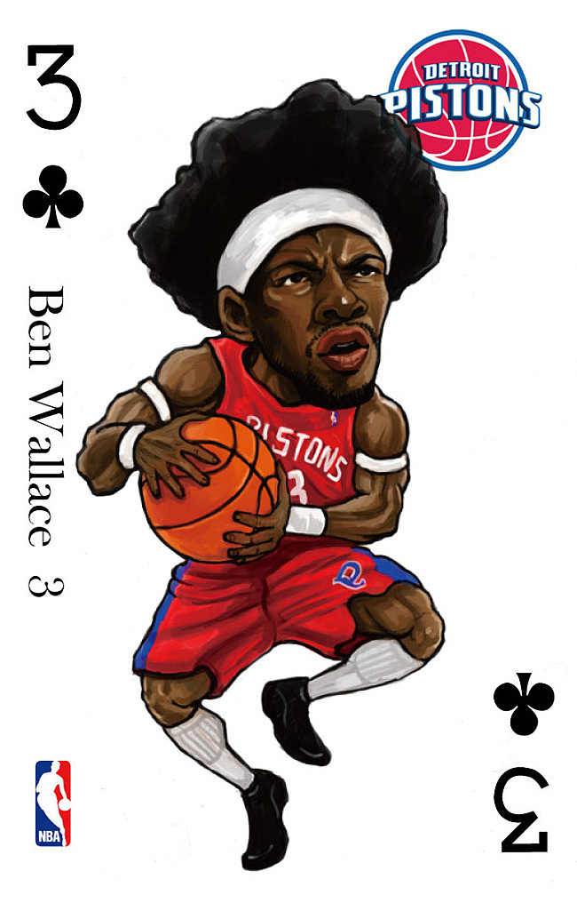 NBA撲克第二彈（圖ZODk0NjE5Ng==） - 商業(yè)插畫 - 站酷設(shè)計師niceler原創(chuàng)素材 - 站酷ZCOOL