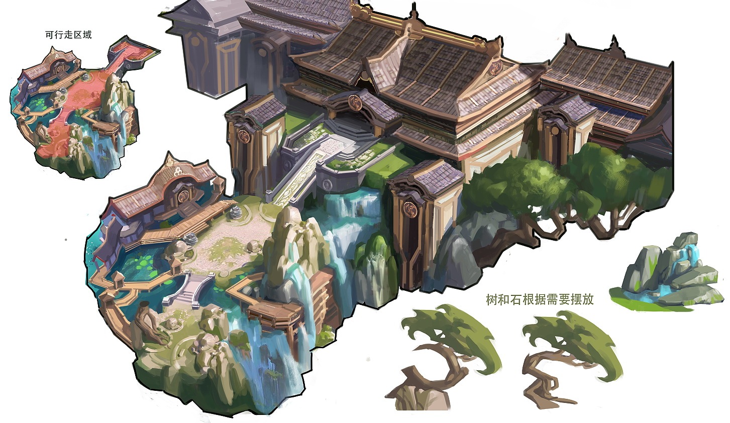 沙盘|插画|游戏原画|王晨菲作品 - 原创作品 - 站酷 (zcool)