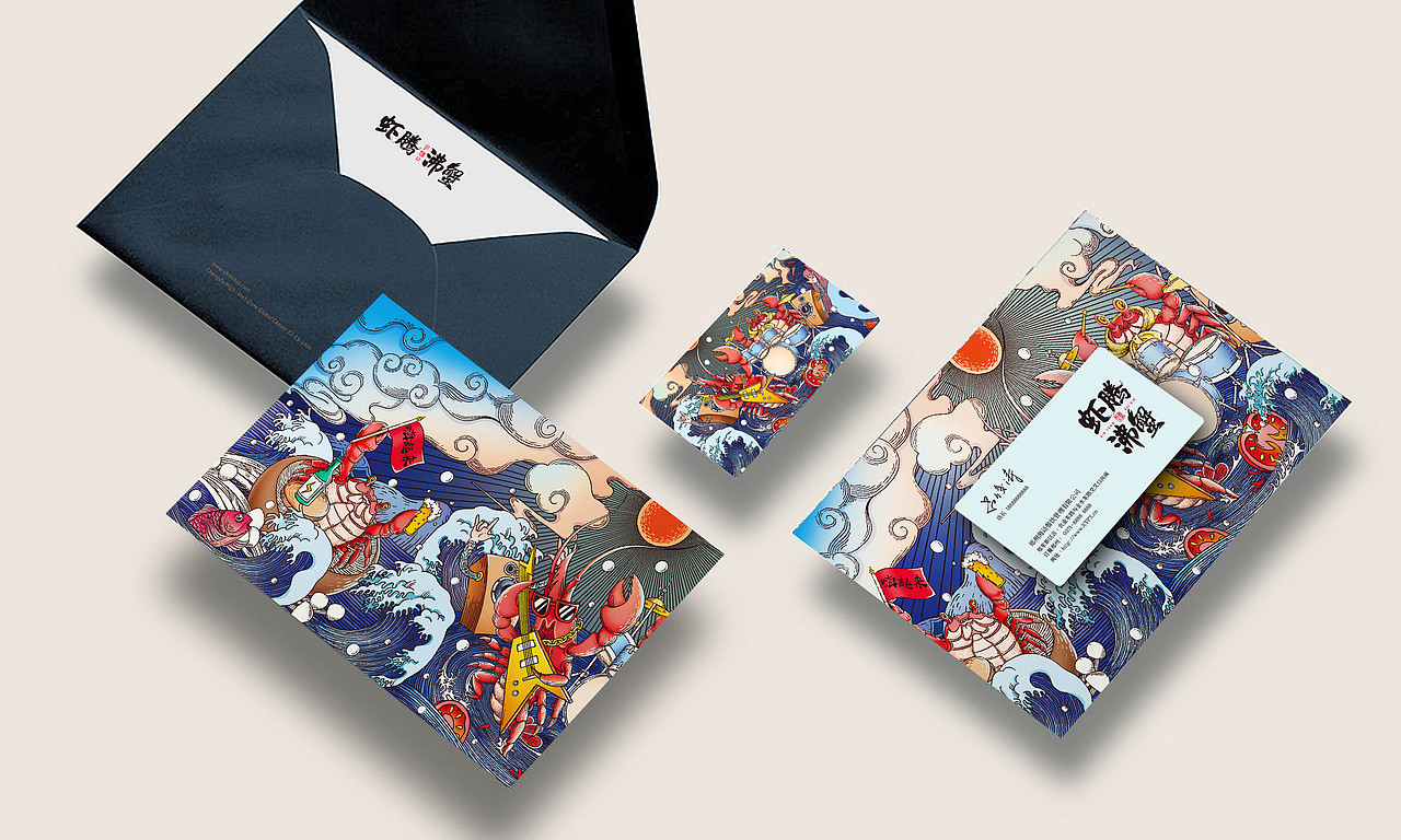 云顶创意案例:虾腾沸蟹 虾球火锅品牌形象塑造