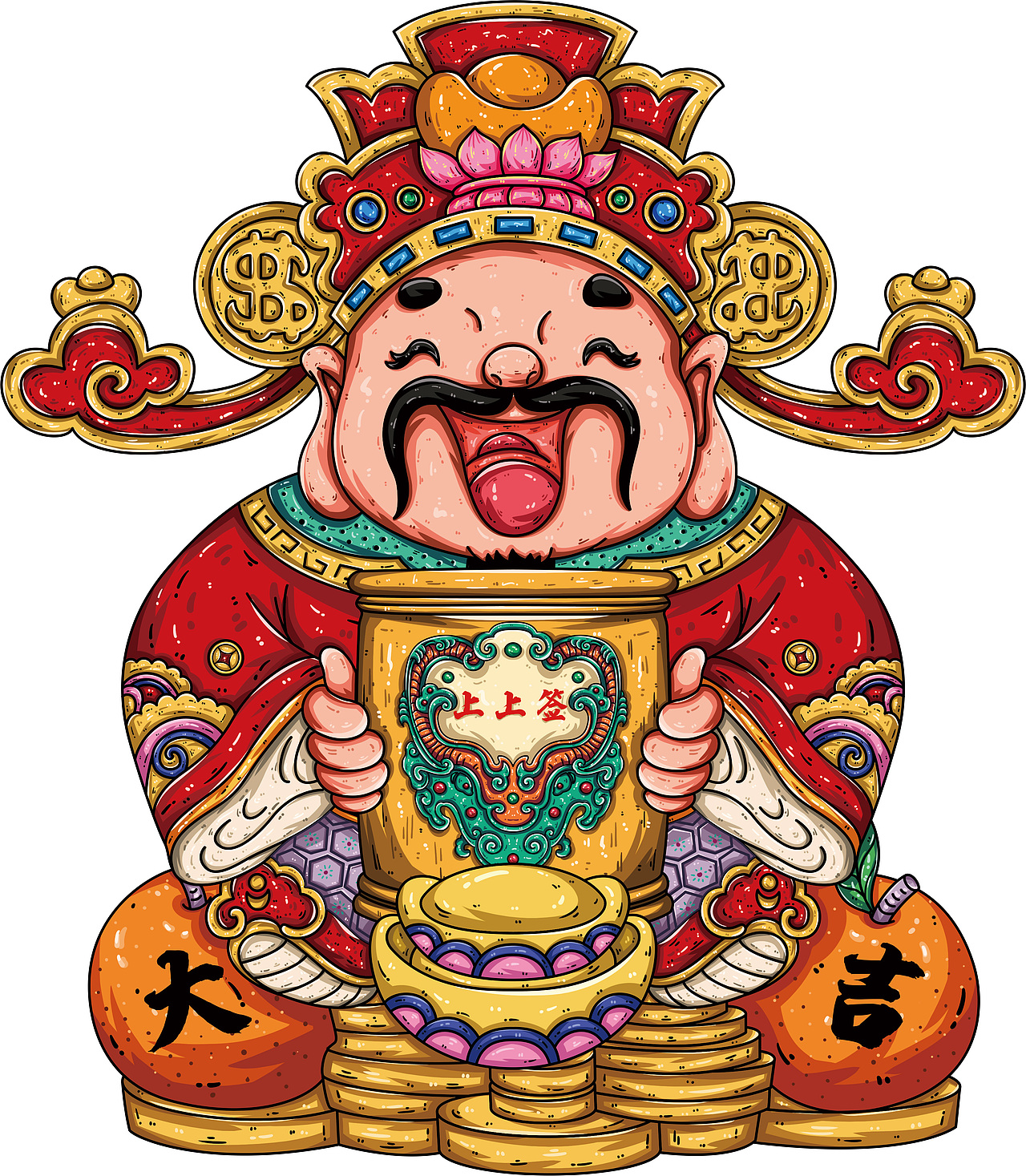 【财神爷驾到】