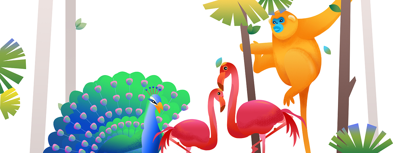 动物园游玩记事（图ZODcyOTQzNTI=） - 游戏UI - 站酷设计师胖达PandaCHEN原创素材 - 站酷ZCOOL