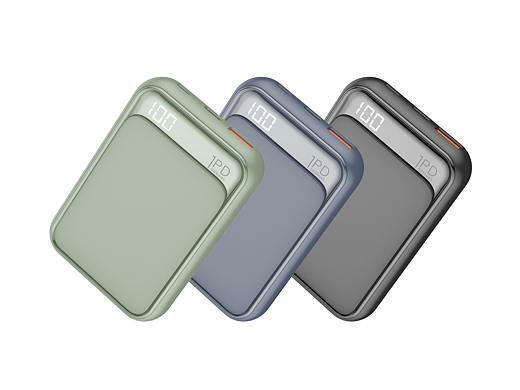 数显移动电源 — 渲染效果